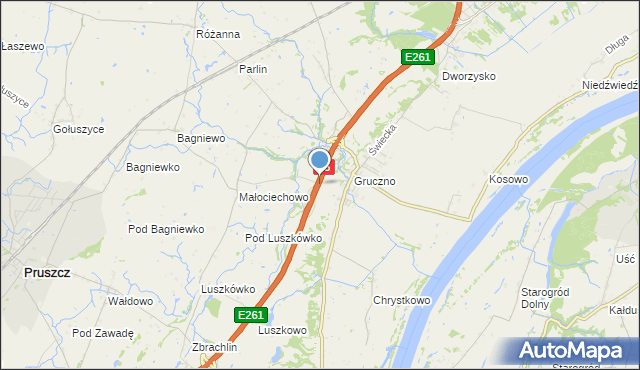 mapa Kolonia Sienkiewicza, Kolonia Sienkiewicza na mapie Targeo